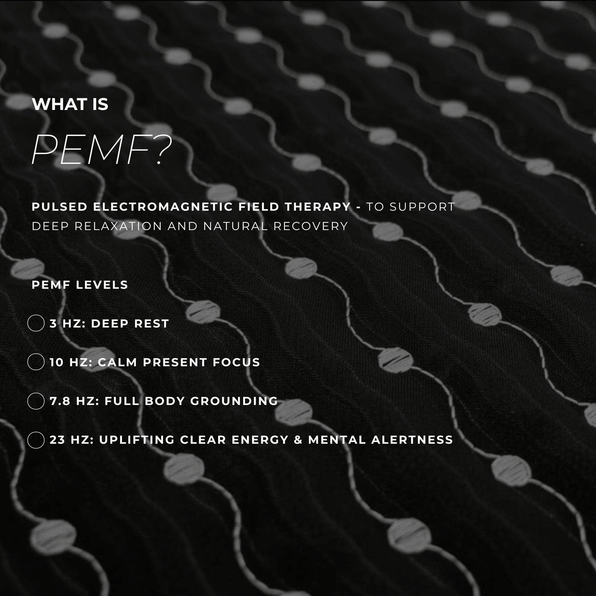 Infrared PEMF Mat