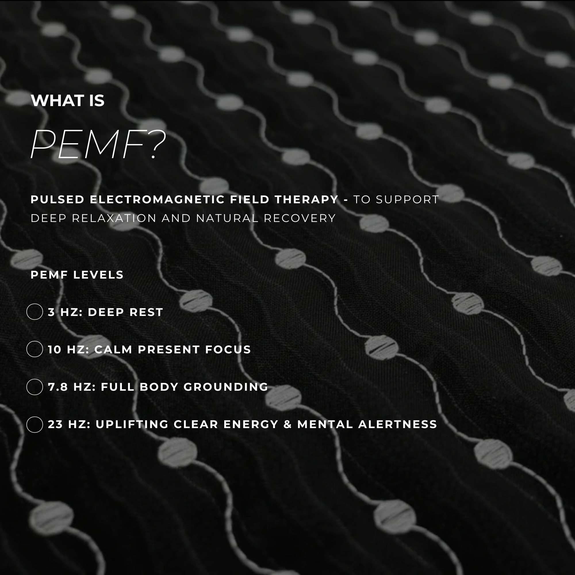 Infrared PEMF Mat
